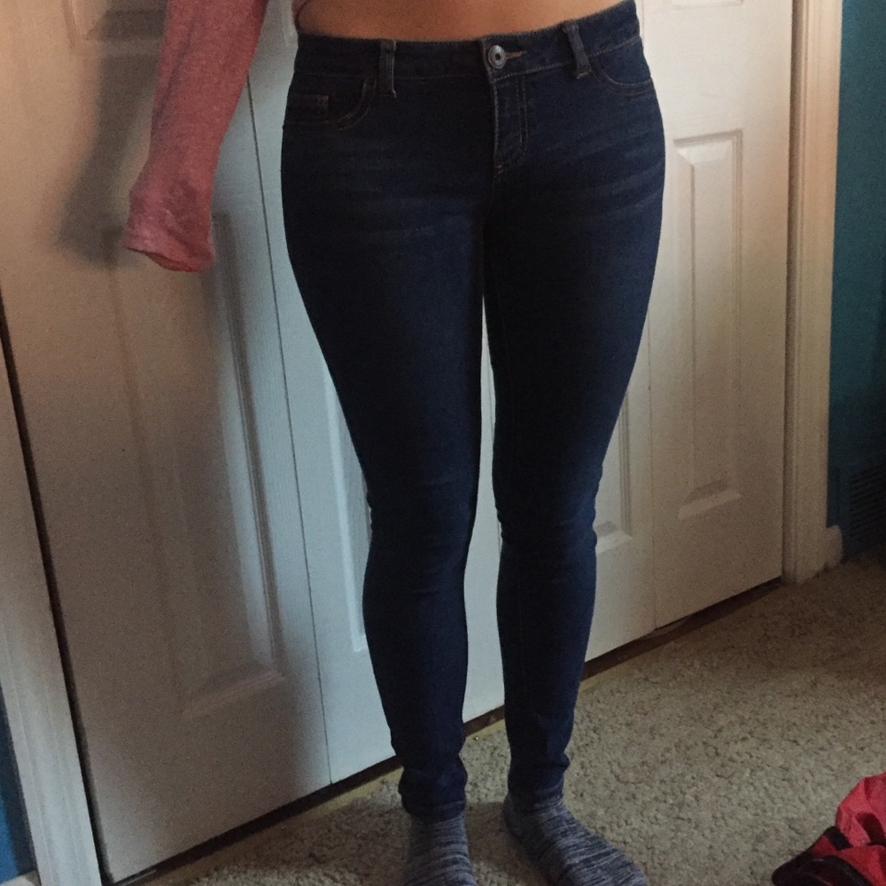 Vanilla Star skinny jeans jeggings size 3 dark